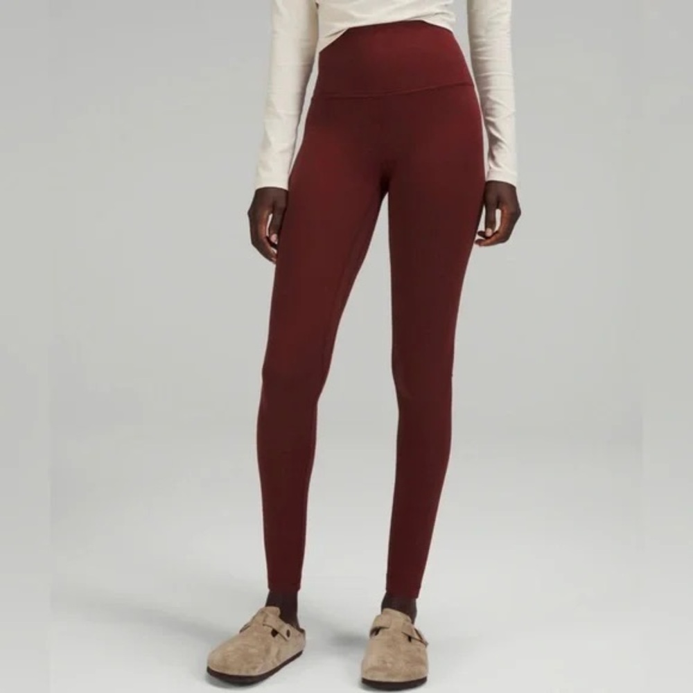 Lululemon Align High-Rise Red Merlot Pant 28“ size 12